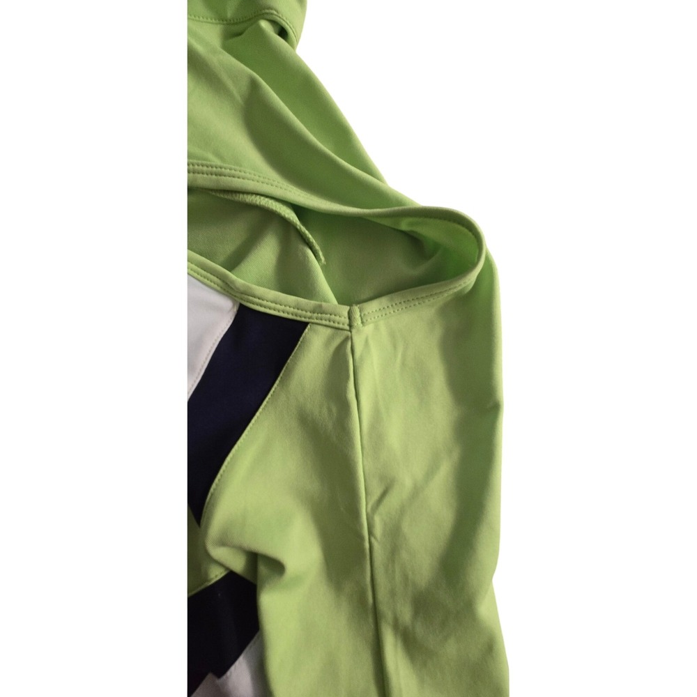 M Bette and Court sleeveless active top lime green navy tennis golf pickleball - Picture 4 of 8